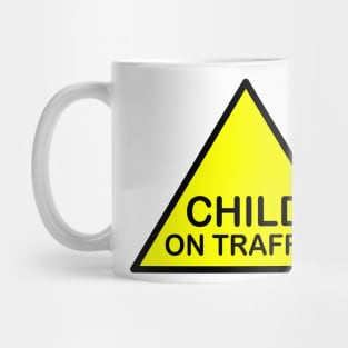 Child on traffic Mug